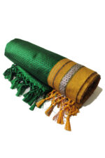 GULEDGUDDA KHANA COTTON DUPPATTA WITH TASSELS