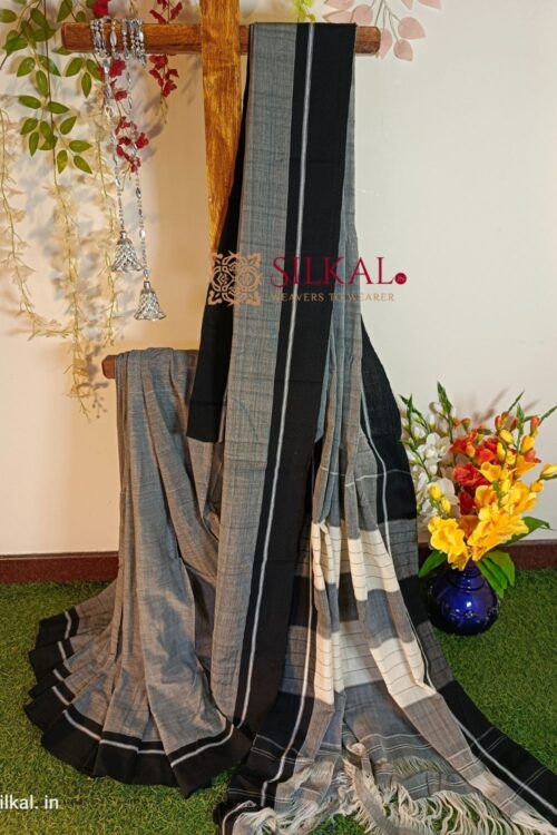 PATTEDA ANCHU PURE COTTON HANDLOOM SAREE
