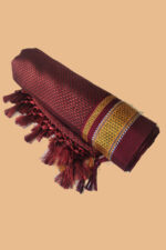 GULEDGUDDA KHANA COTTON DUPPATTA WITH TASSELS