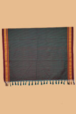 GULEDGUDDA KHANA COTTON DUPPATTA WITH TASSELS