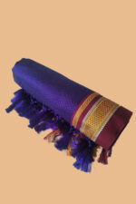GULEDGUDDA KHANA COTTON DUPPATTA WITH TASSELS