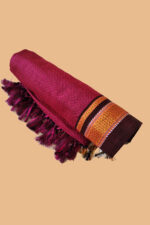 GULEDGUDDA KHANA COTTON DUPPATTA WITH TASSELS