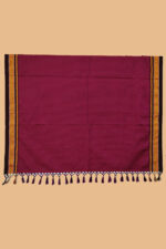 GULEDGUDDA KHANA COTTON DUPPATTA WITH TASSELS