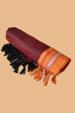 GULEDGUDDA KHANA COTTON DUPPATTA WITH TASSELS