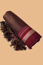 GULEDGUDDA KHANA COTTON DUPPATTA WITH TASSELS