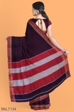 BANAHATTI COTTON SAREE WITH TRADITIONAL BORDER