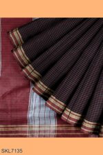 BANAHATTI COTTON SAREE WITH TRADITIONAL BORDER