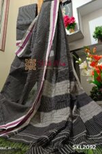 PATTEDA ANCHU PURE COTTON HANDWOVEN SAREE