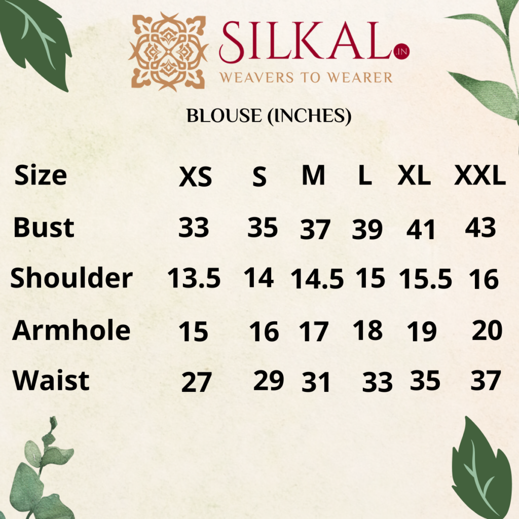 Silkal Blouse Size Chart