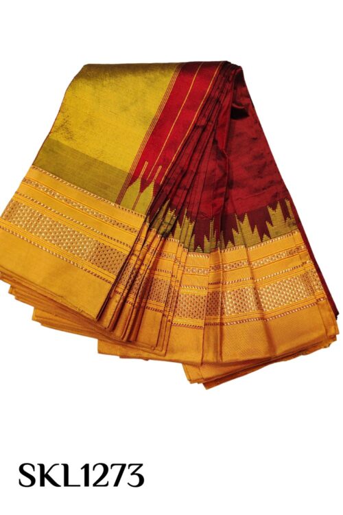 Pure Silk Ilkal Handloom Saree