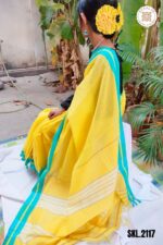 Patteda Anchu Plain Design with Plain Border