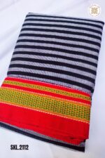 Patteda Anchu Stripe with Chickki Paras Border