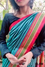 Patteda Anchu Stripe with Chickki Paras Border