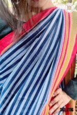 Patteda Anchu Stripe with Chickki Paras Border