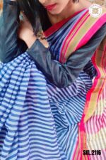 Patteda Anchu Stripe with Chickki Paras Border