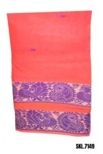 Banahatti Cotton Butta Light Color Saree
