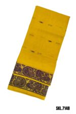 Banahatti Cotton Butta Light Color Saree