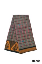Banahatti Gopika Checks Butta Saree