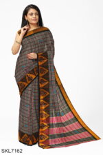 Banahatti Gopika Checks Butta Saree