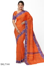 Banahatti Cotton Butta Light Color Saree