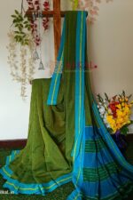 PATTEDA ANCHU PURE COTTON HANDLOOM SAREE