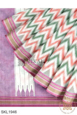 Flag color Handloom Cotton Saree