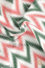 Flag color Handloom Cotton Saree