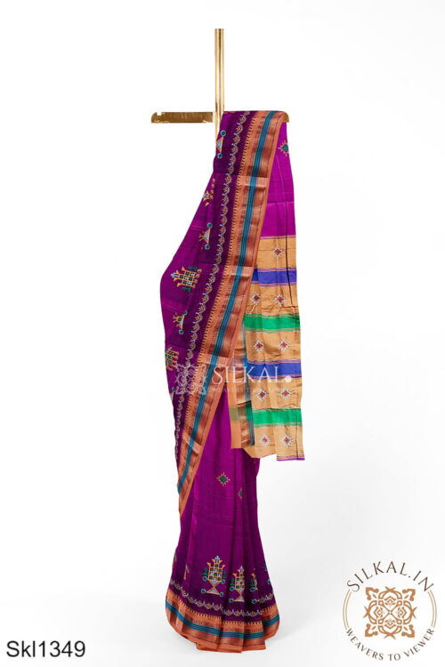 Ilkal Kasuti sarees  Skl1349 -