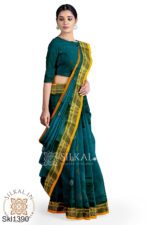 Ilkal Mercerized Sonamati Cotton Butta Saree
