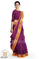 Ilkal Mercerized Sonamati Cotton Butta Saree