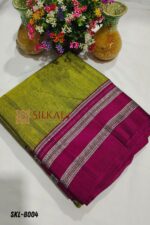 Ilkal Handloom Viscose Silk Gayatri Border Saree