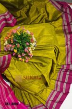 Ilkal Handloom Viscose Silk Gayatri Border Saree