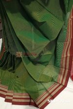 ILKAL VISCOSE SILK KADDI SAREE WITH GOMI BORDER