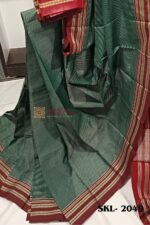 ILKAL VISCOSE SILK KADDI SAREE WITH GOMI BORDER
