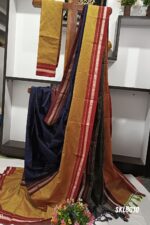 ILKAL KHANA VISCOSE COTTON MIX SAREE