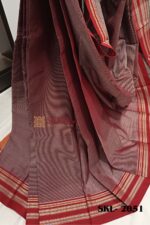 ILKAL VISCOSE SILK KADDI SAREE WITH GOMI BORDER