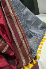 ILKAL KHANA VISCOSE COTTON MIX SAREE