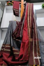 ILKAL KHANA VISCOSE COTTON MIX SAREE