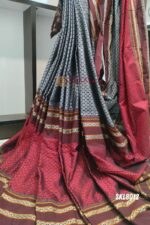 ILKAL KHANA VISCOSE COTTON MIX SAREE