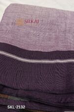 Patteda Anchu Pure Cotton With Gaadi Dhadi Border Saree