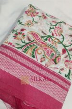 ILKAL HANDLOOM COTTON SILK PRINT SAREE