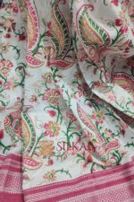 ILKAL HANDLOOM COTTON SILK PRINT SAREE