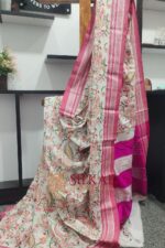 ILKAL HANDLOOM COTTON SILK PRINT SAREE