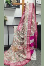 ILKAL HANDLOOM COTTON SILK PRINT SAREE