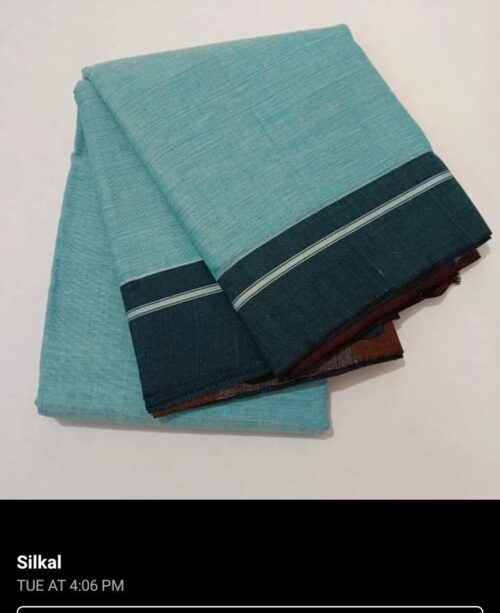 SKL8023-1-2-1-1-1-1 - Patteda Anchu Checks with Plain Border