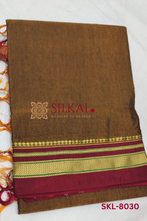 Ilkal Mercerized Cotton Saree
