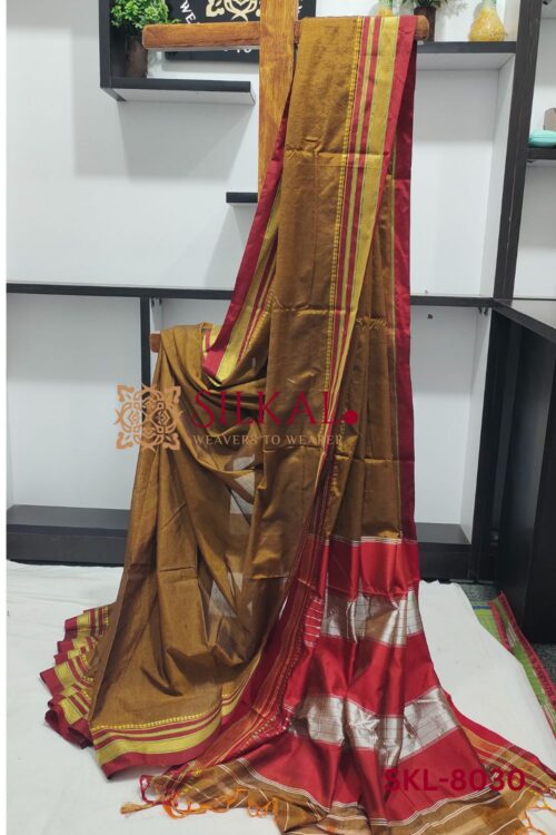 Ilkal Mercerized Cotton Saree