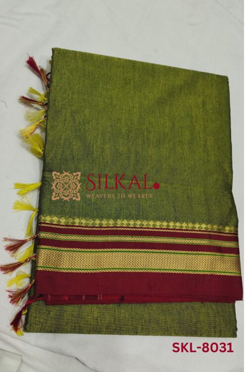 Ilkal Mercerized Cotton Saree