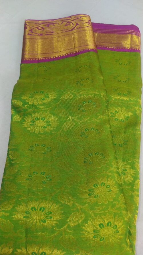 zarkashish pure silk handloom saree