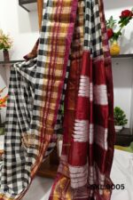 Ilkal Checks Cotton Silk